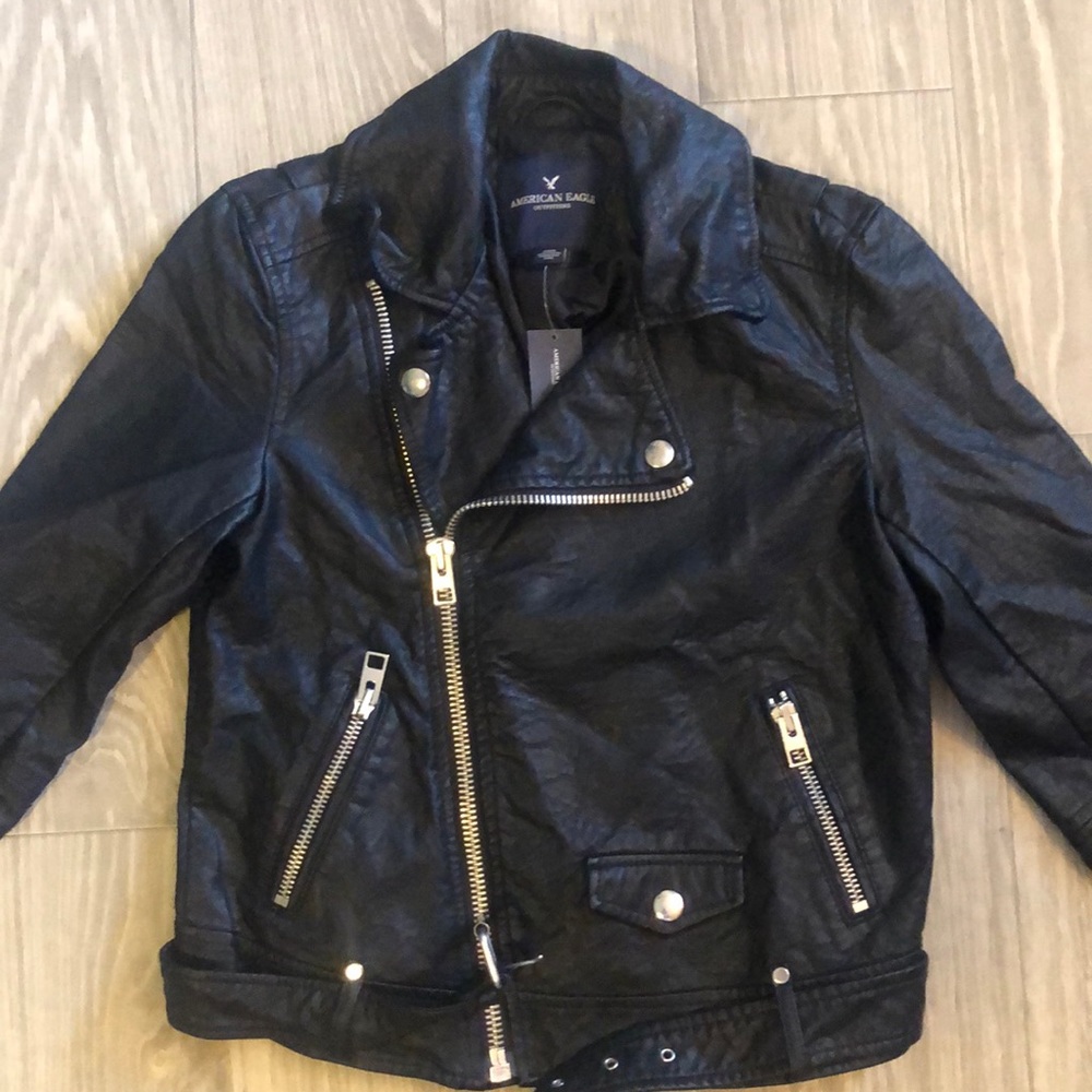 Leather jacket